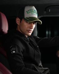 Athletics Green Trucker Cap detail view 2