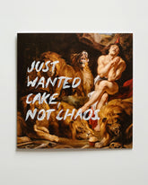 Just Wanted Cake, Not Chaos - Handwritten Postcard