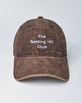 The Notting Hill Club Brown Corduroy Cap