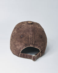 Cute But Psycho Brown Corduroy Cap