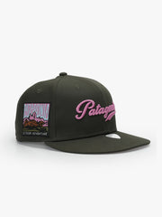 Patagonia Khaki Snapback Cap detail view 4