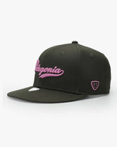 Patagonia Khaki Snapback Cap front view