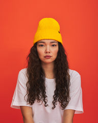Yellow Lux Beanie