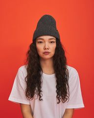 Dark Grey Lux Beanie