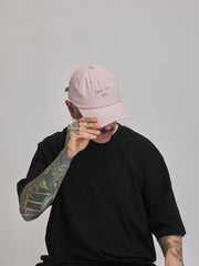 Love You Bye Light Pink Washed Cap