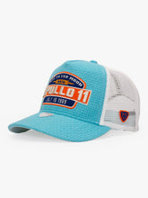 Side view of Apollo Blue Trucker Hat