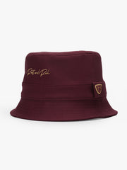 Back view of Basic Burgundy Bucket Hat