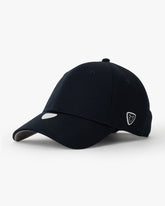 Side view of Basic Navy Blue Baseball Cap