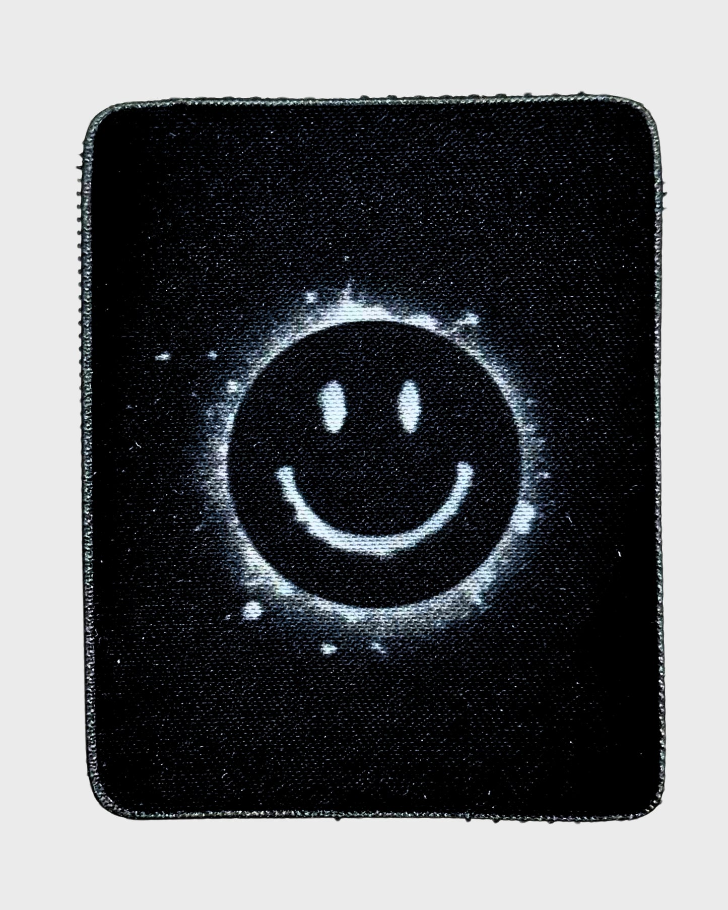 Black Spray Smile Patch