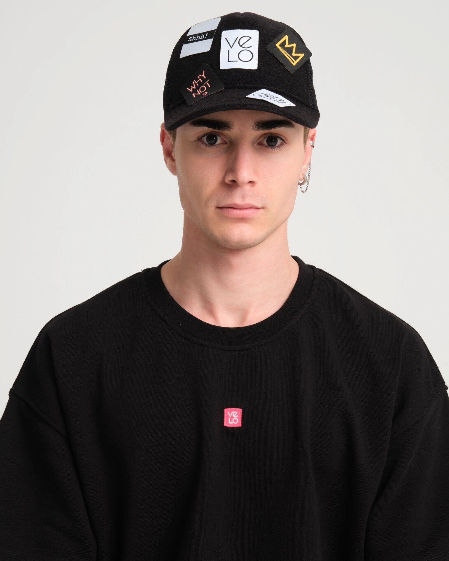 Trucker Cap With Patches