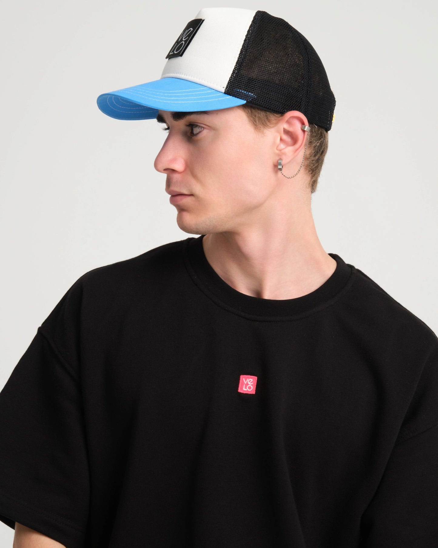 Trucker Cap With Patches