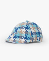 Side view of Born In Earth Blue Casket Hat