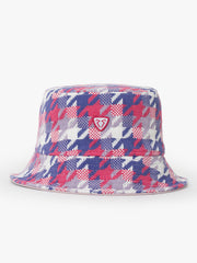 Back view of Born In Earth Pink Bucket Hat