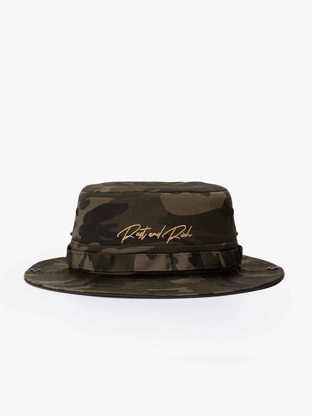 Front view of Camp Khaki Safari Hat