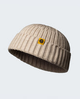 Cream Fisherman Beanie