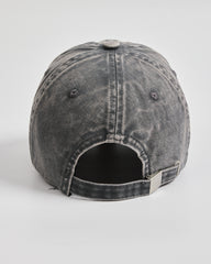 Back view of Cute But Psycho Washed Stone Washed Cap