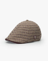 Side view of Edinburgh Beige Casket Hat