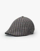 Side view of Edinburgh Blue Casket Hat