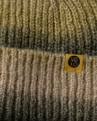 Close view of Faded Khaki Lux Beanie