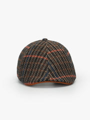 Front view of Fishbone Brown Casket Hat
