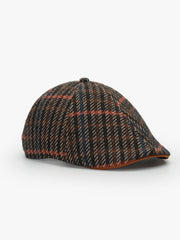 Side view of Fishbone Brown Casket Hat