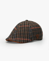 Side view of Fishbone Brown Casket Hat