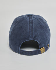 F**k Normal navy washed cap - back view