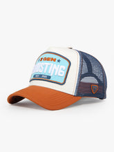 Side view of Ghosting White Trucker Hat