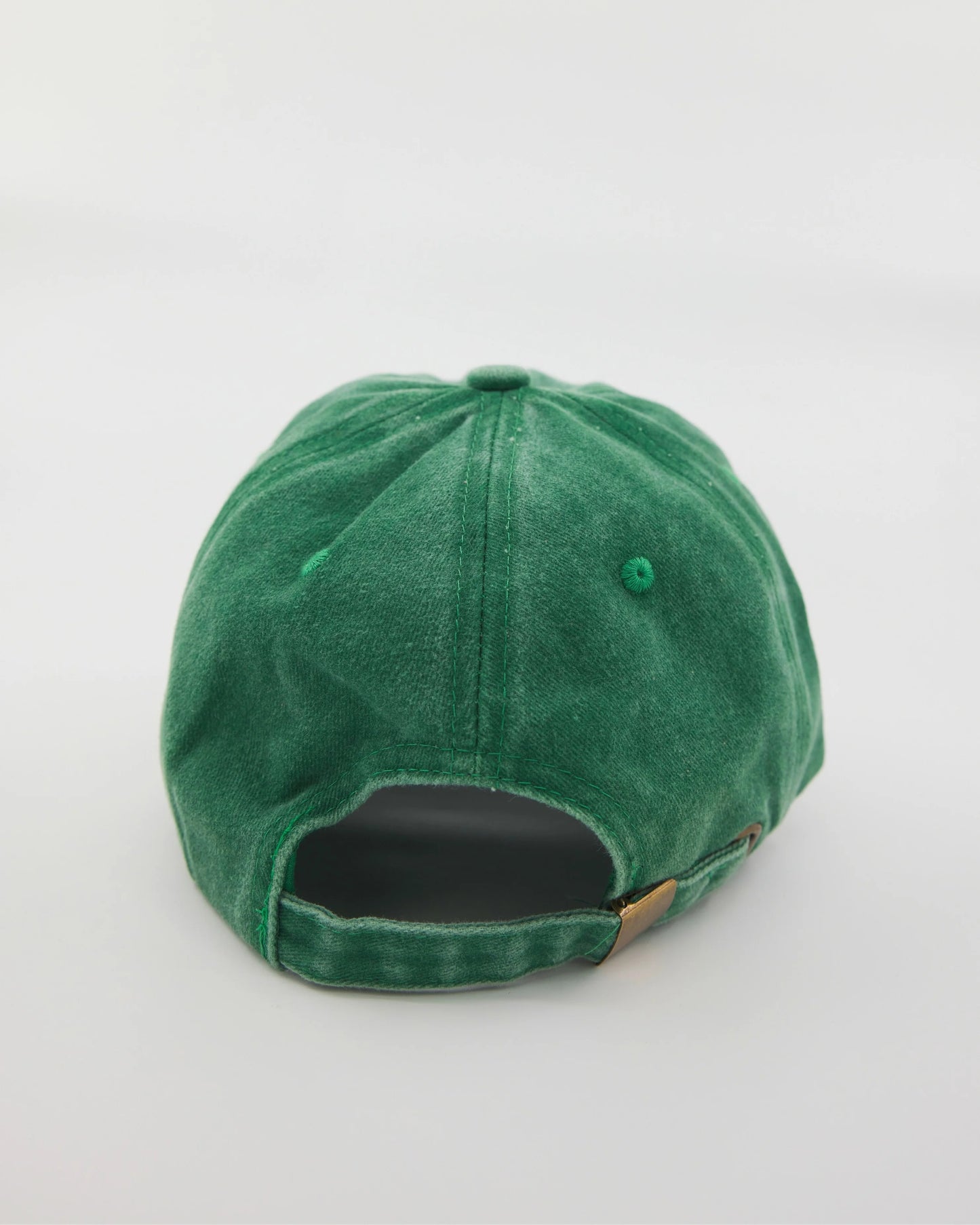 back view of Green Love Myself Washed Cap