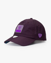 Side view of Gym Purple Baseball Cap