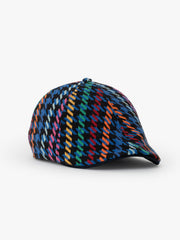 Side view of Havana Indigo Casket Hat