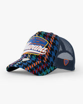 Side view of Havana Indigo Trucker Hat
