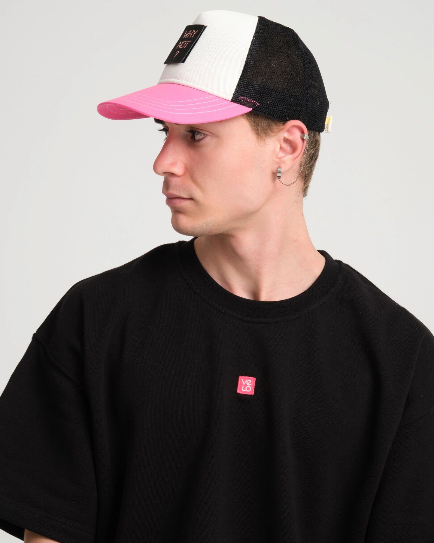 Trucker Cap With Patches