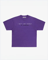 I DON'T LIKE PEOPLE, Oversize Unisex Tee