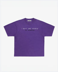 I DON'T LIKE PEOPLE, Oversize Unisex Tee