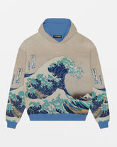 Kanagawa Oki Nami Ura, 1832, Hoodie