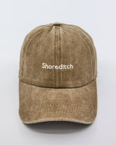 fron view of Shoreditch Khaki Washed Cap