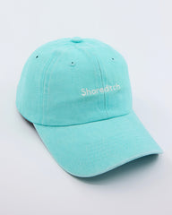 side view of Shoreditch Light Blue Washed Cap