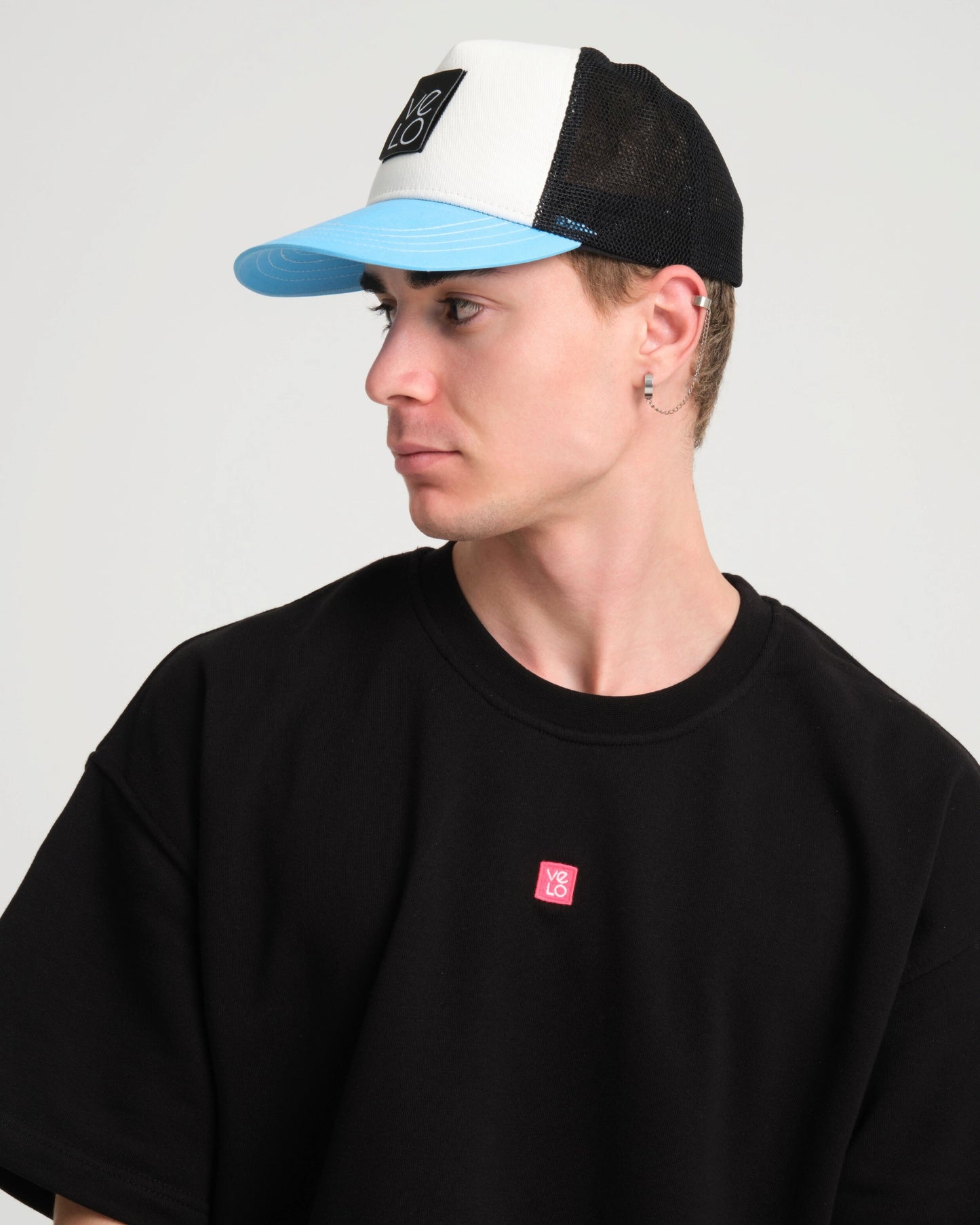 Trucker Cap With Patches