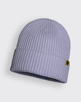 Front view of Lilac Lux Beanie