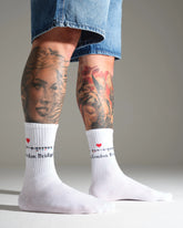 London Bridge White Socks