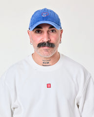 Love Myself Blue Washed Cap