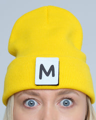 M Letter Patch