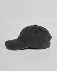 No Big Deal black washed cap - angled view