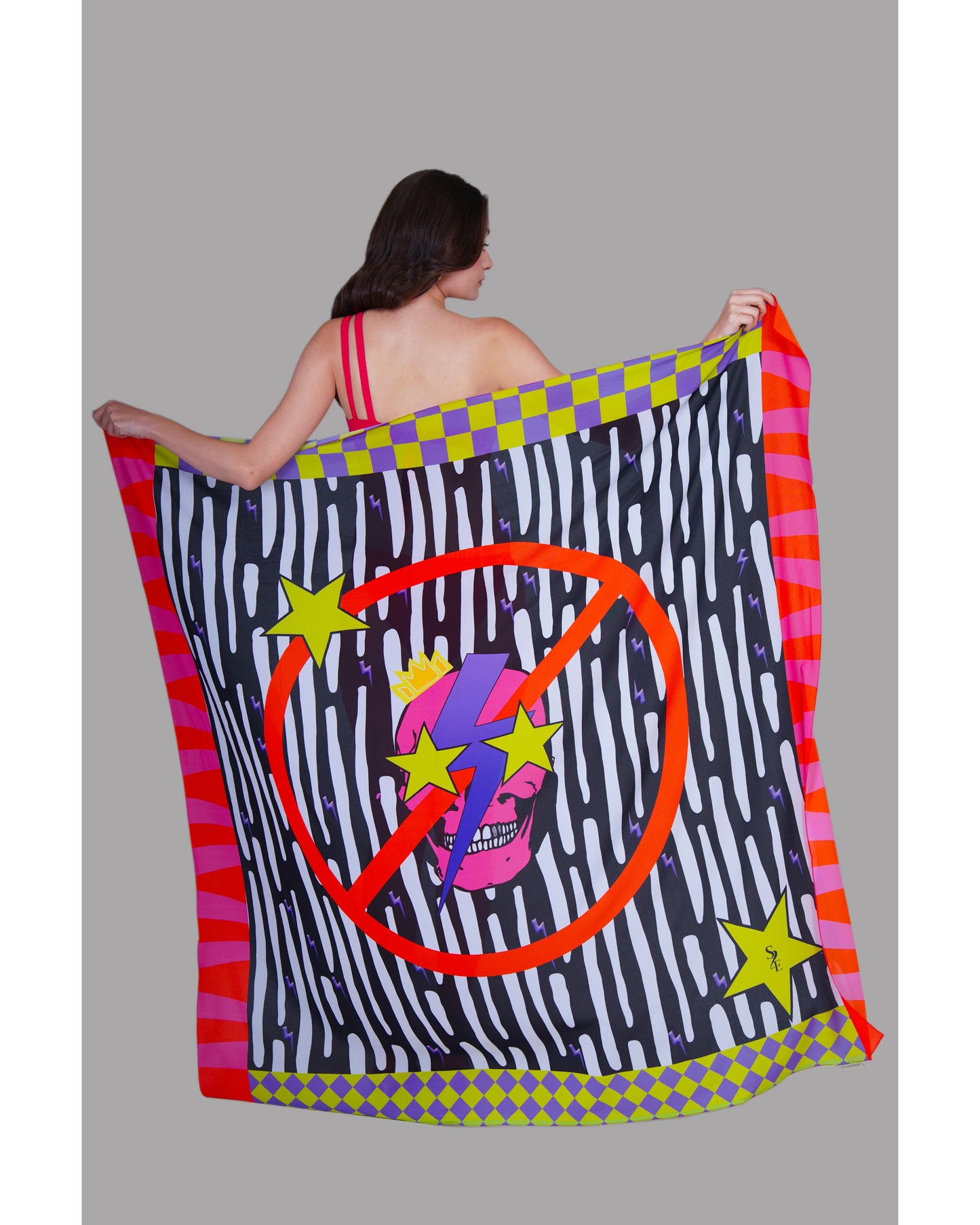 Back view of No More Rules Pareo