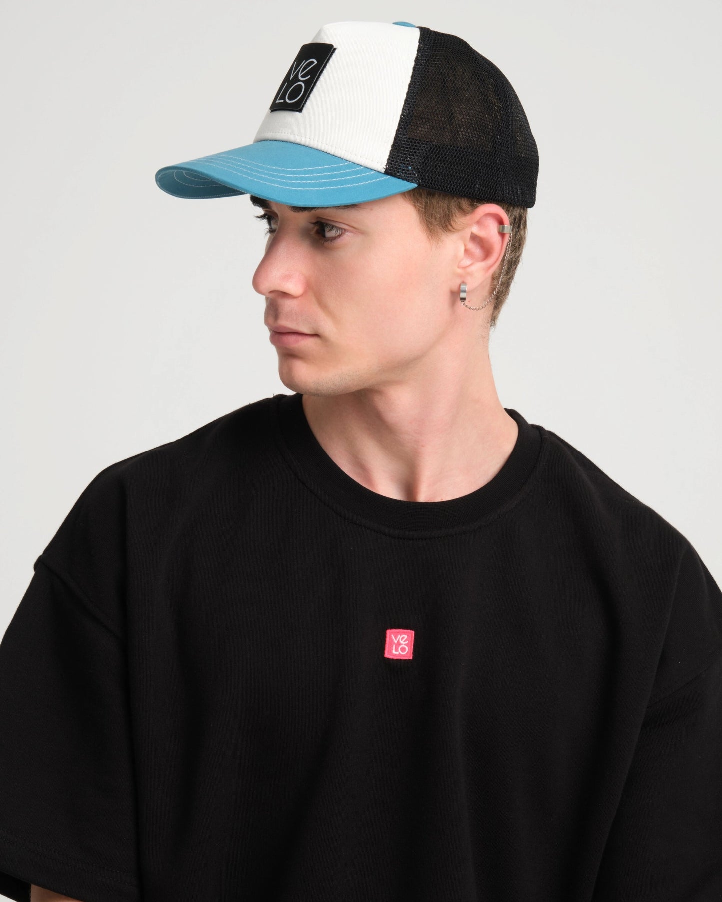 Trucker Cap With Patches