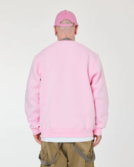 back view of Hahaha No Pink Sweat