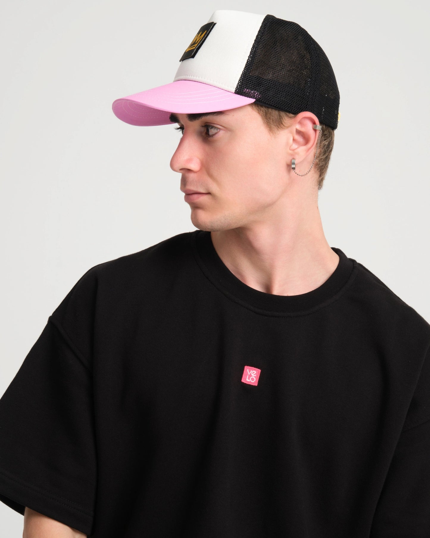 Trucker Cap With Patches