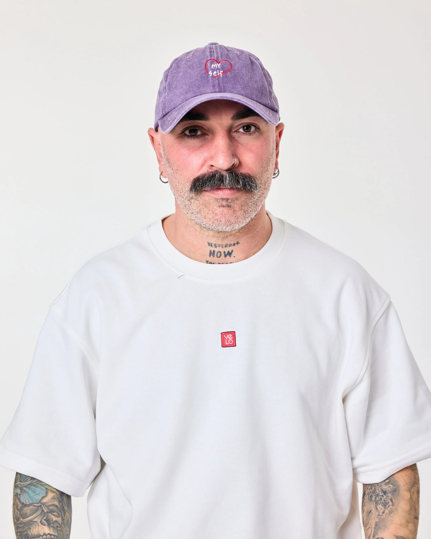 Love Myself Purple Washed Cap
