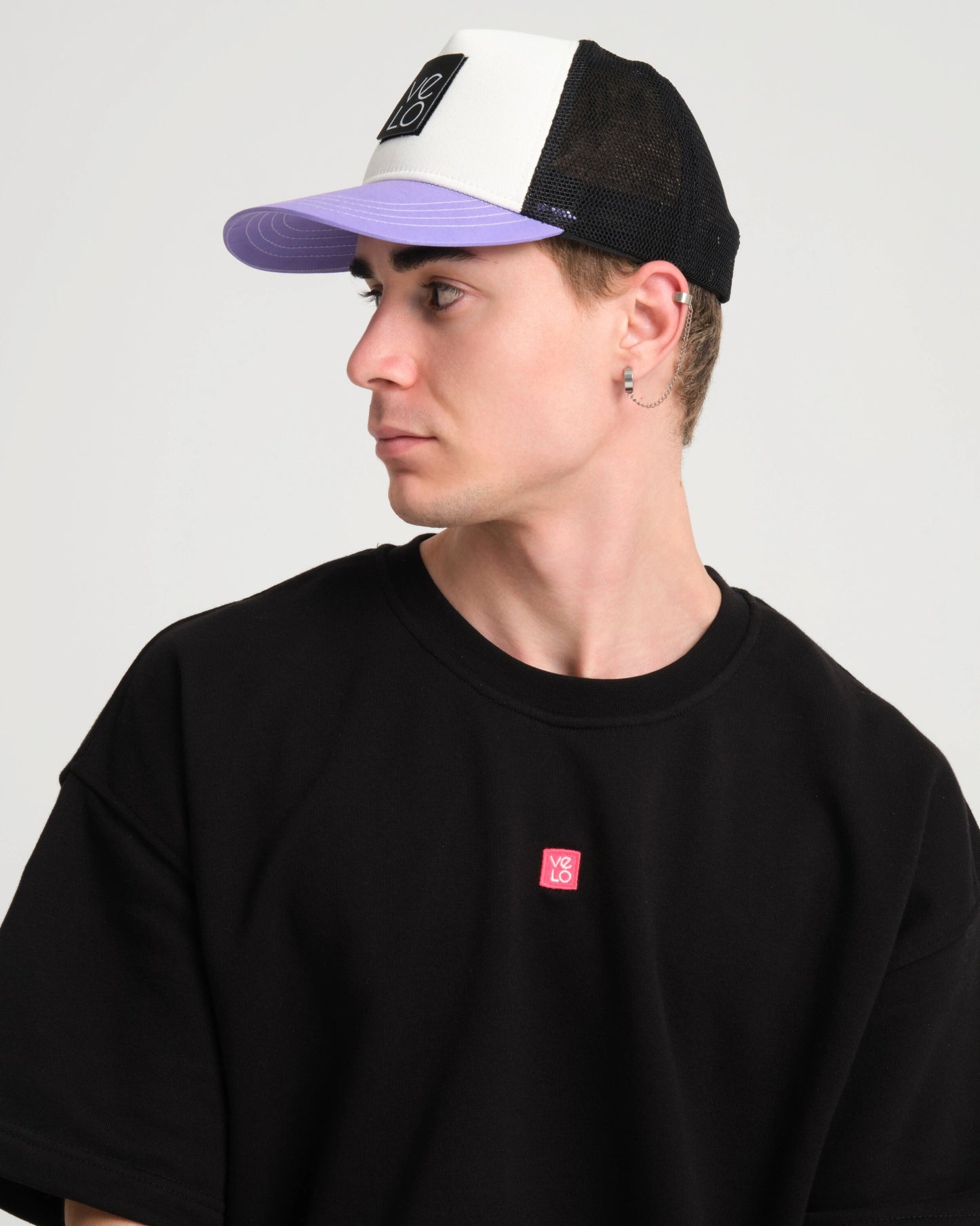 Trucker Cap With Patches